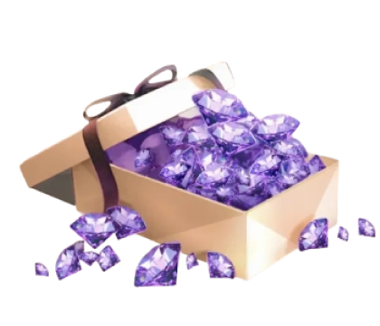 6480 Crystals + 1600 Diamonds